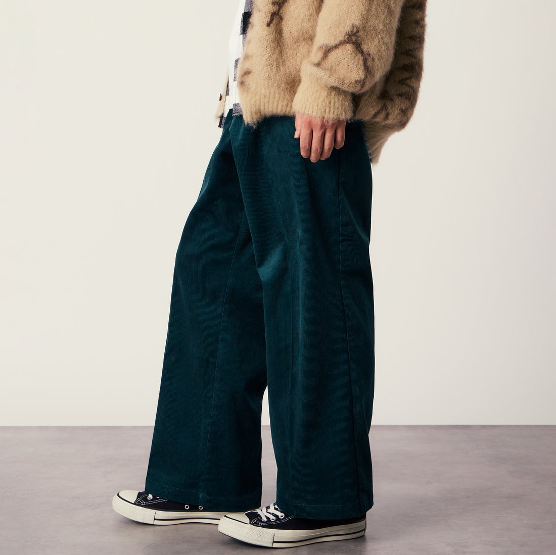 D.GREEN&&モデル身長：175cm 着用サイズ：L&&