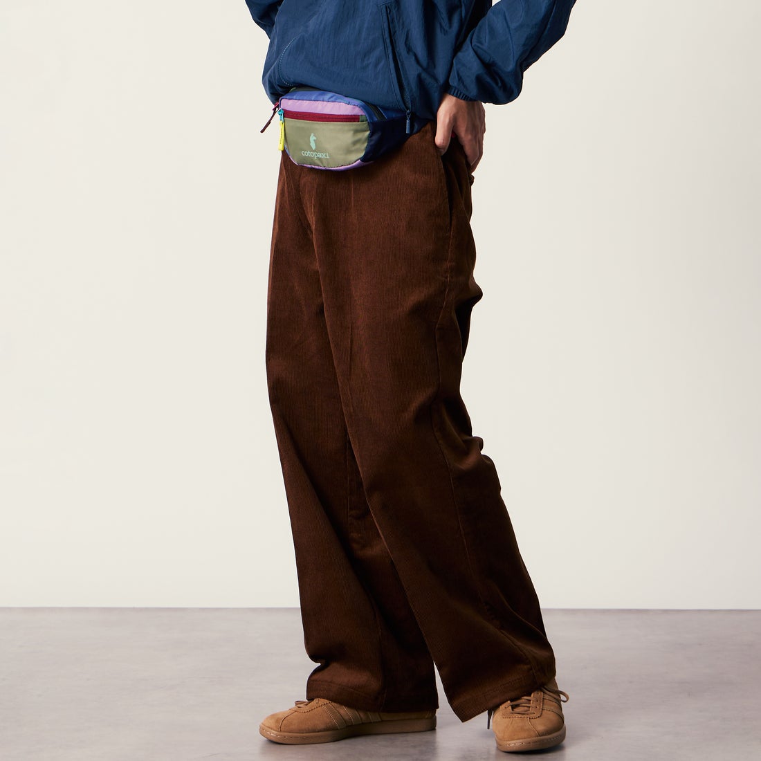 BROWN&&モデル身長：175cm 着用サイズ：L&&