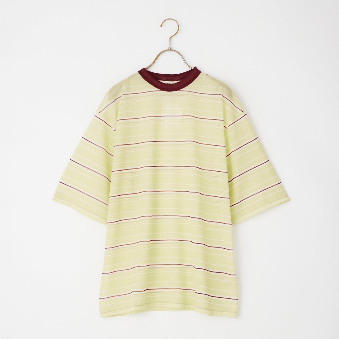 TODAYFUL [トゥデイフル] シアーボーダーTシャツ [12610629] L/GRN