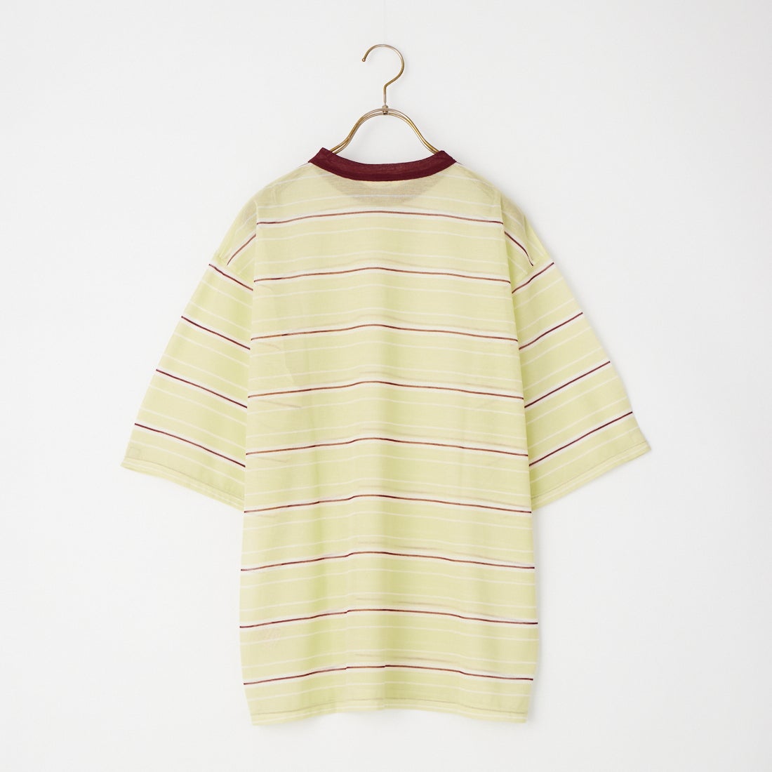 TODAYFUL [トゥデイフル] シアーボーダーTシャツ [12610629] L/GRN