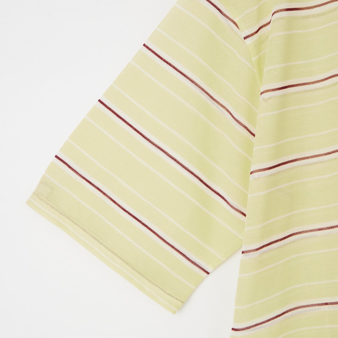 TODAYFUL [トゥデイフル] シアーボーダーTシャツ [12610629] L/GRN