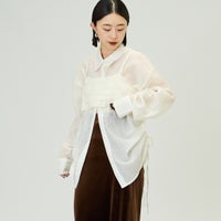 02 OFF&&モデル身長：150cm 着用サイズ：F&&