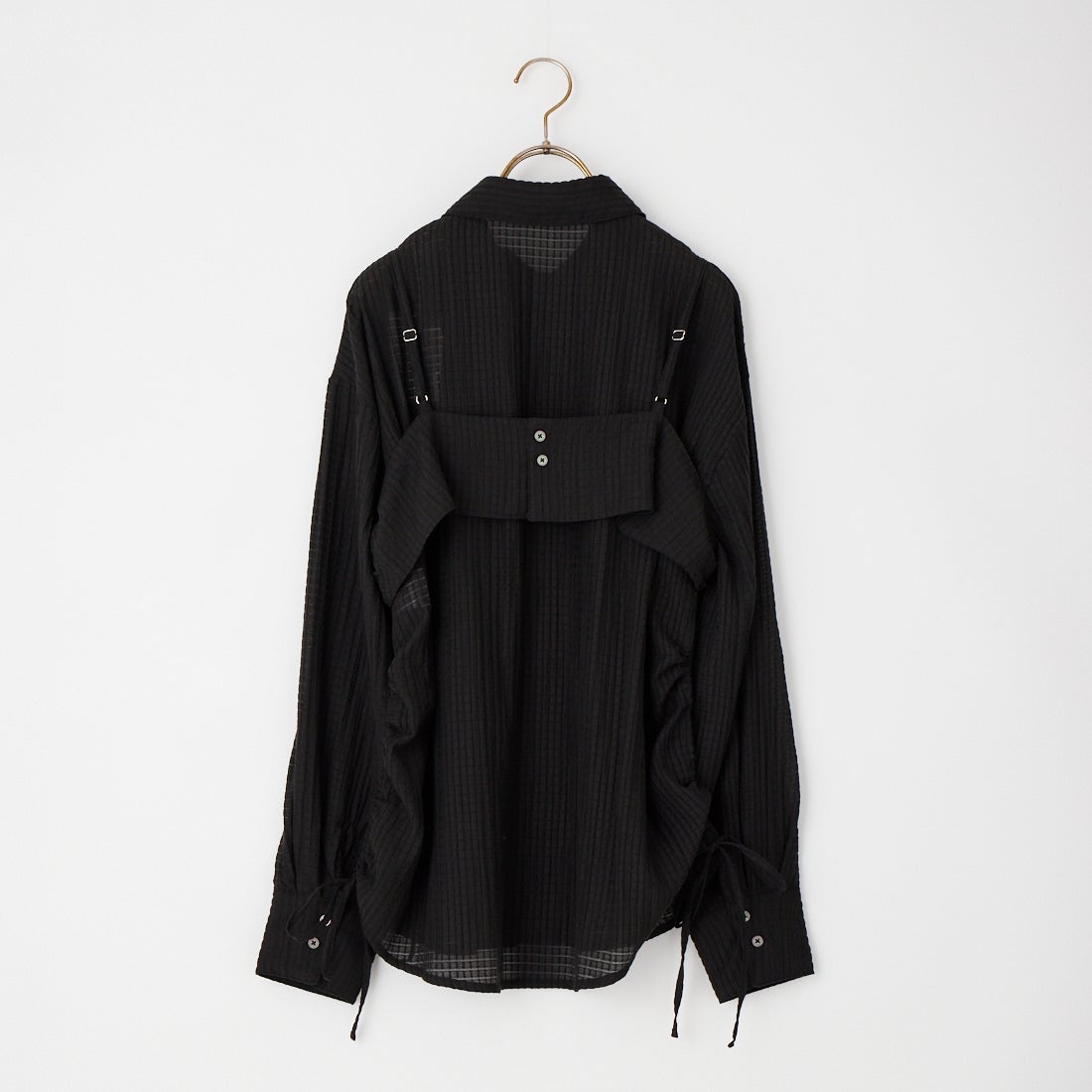 nenom [ネノム] マルチWAY ビスチェセットシャツブラウス [NE26322026] 09 BLACK