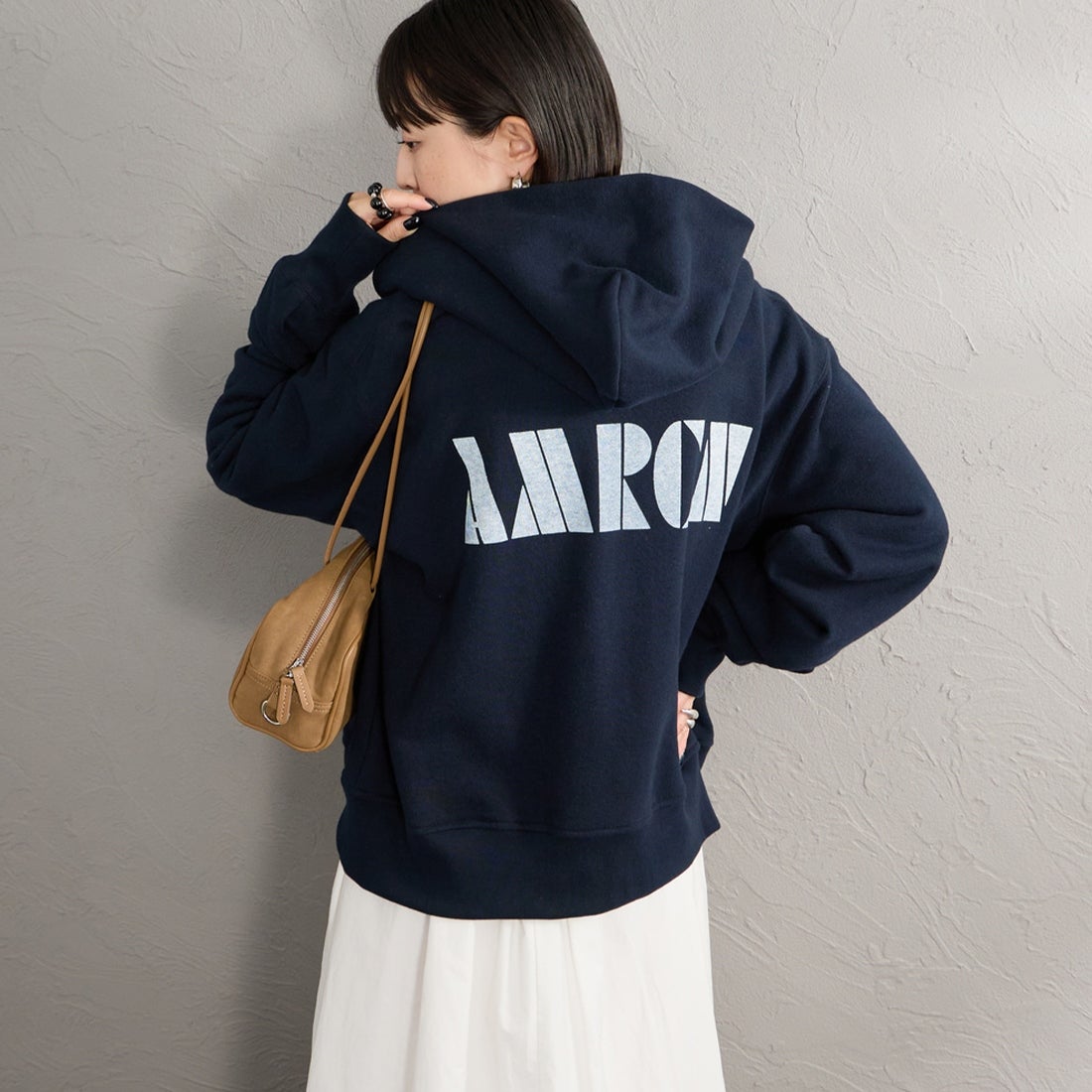 ﾈｲﾋﾞｰ&&モデル身長：150cm 着用サイズ：ONE SIZE&&