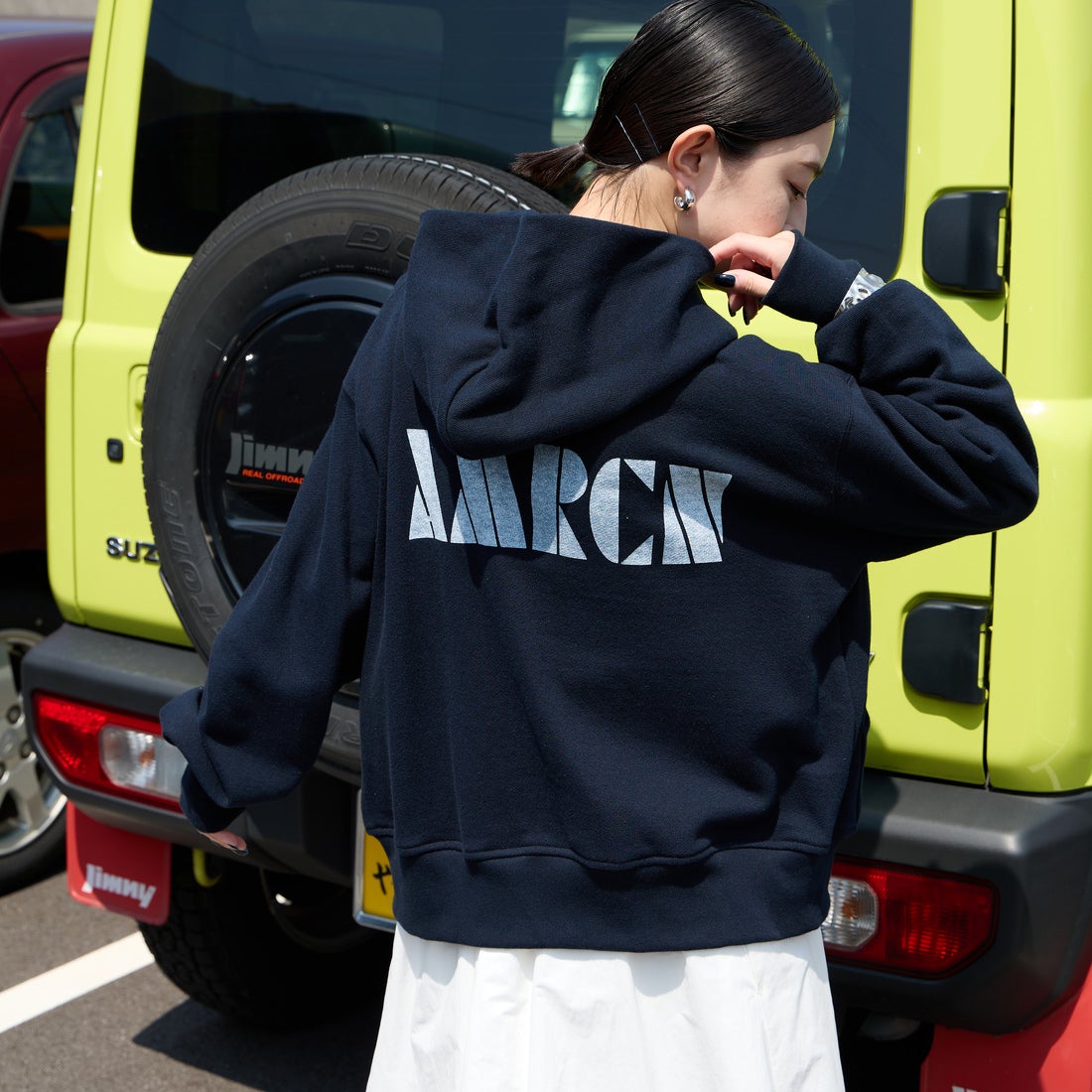 ﾈｲﾋﾞｰ&&モデル身長：150cm 着用サイズ：ONE SIZE&&