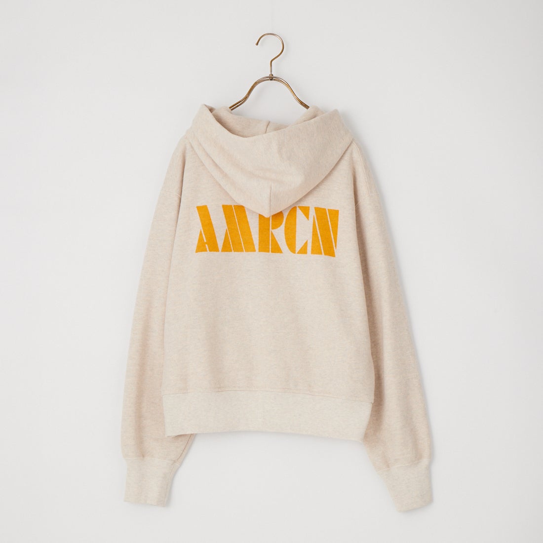 Americana × JEANS FACTORY [アメリカーナ × ジーンズファクトリー] 別注 AMRCN バックプリント ジップフードパーカー [ASO-900-JF] ｵｰﾄﾐｰﾙ