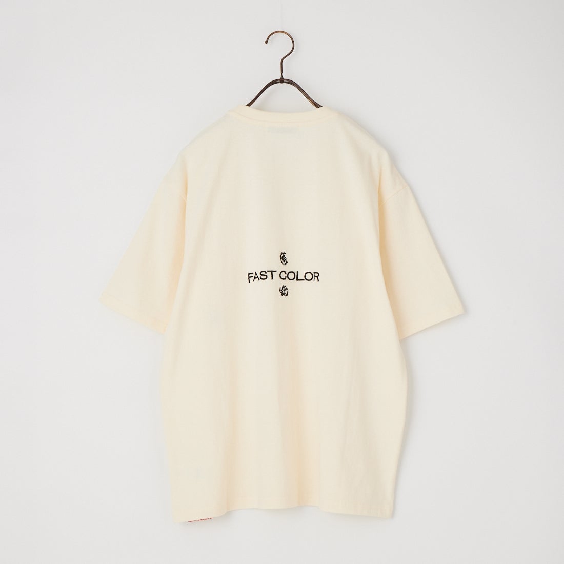 ELEPHANT [エレファント] 別注 バックロゴ刺繍Tシャツ [26PK-C003-JF] WHITE