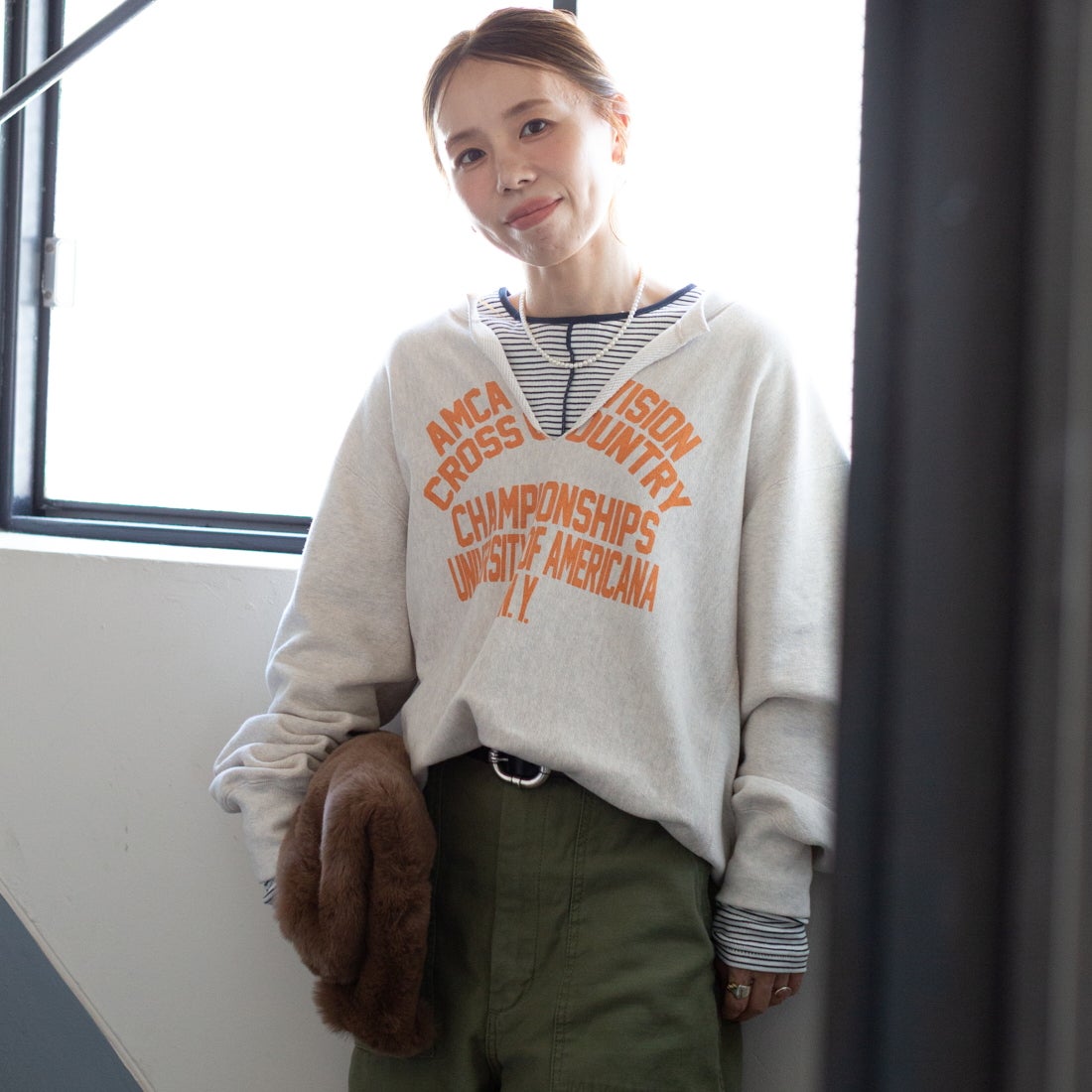 ｵｰﾄﾐｰﾙ&&モデル身長：153cm 着用サイズ：ONE SIZE&&