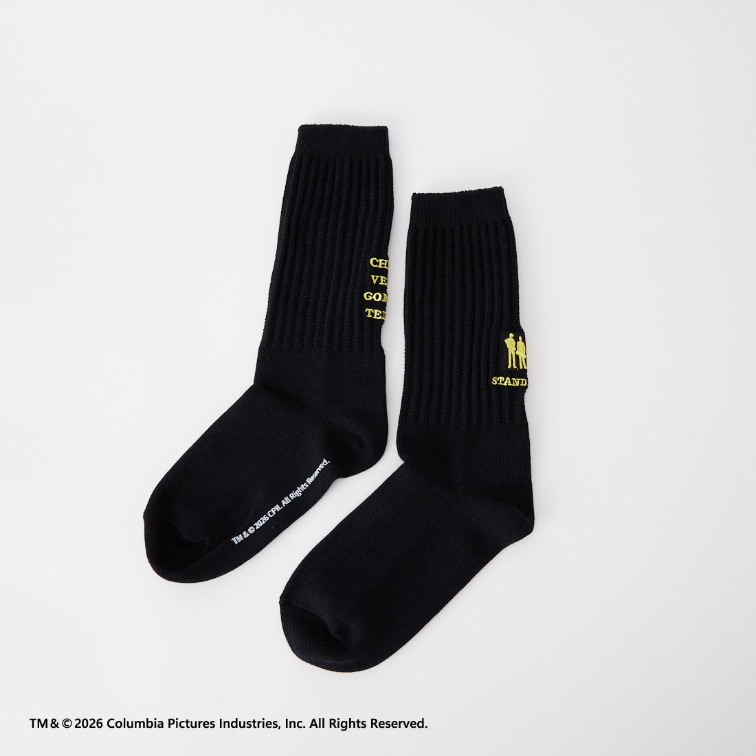 Jeans Factory Clothes [ジーンズファクトリークローズ] STAND BY ME / 40th ANNVERSARY リブソックス [17543700] 80 ﾌﾞﾗｯｸ