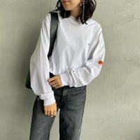 WHITE&&モデル身長：160cm 着用サイズ：S&&