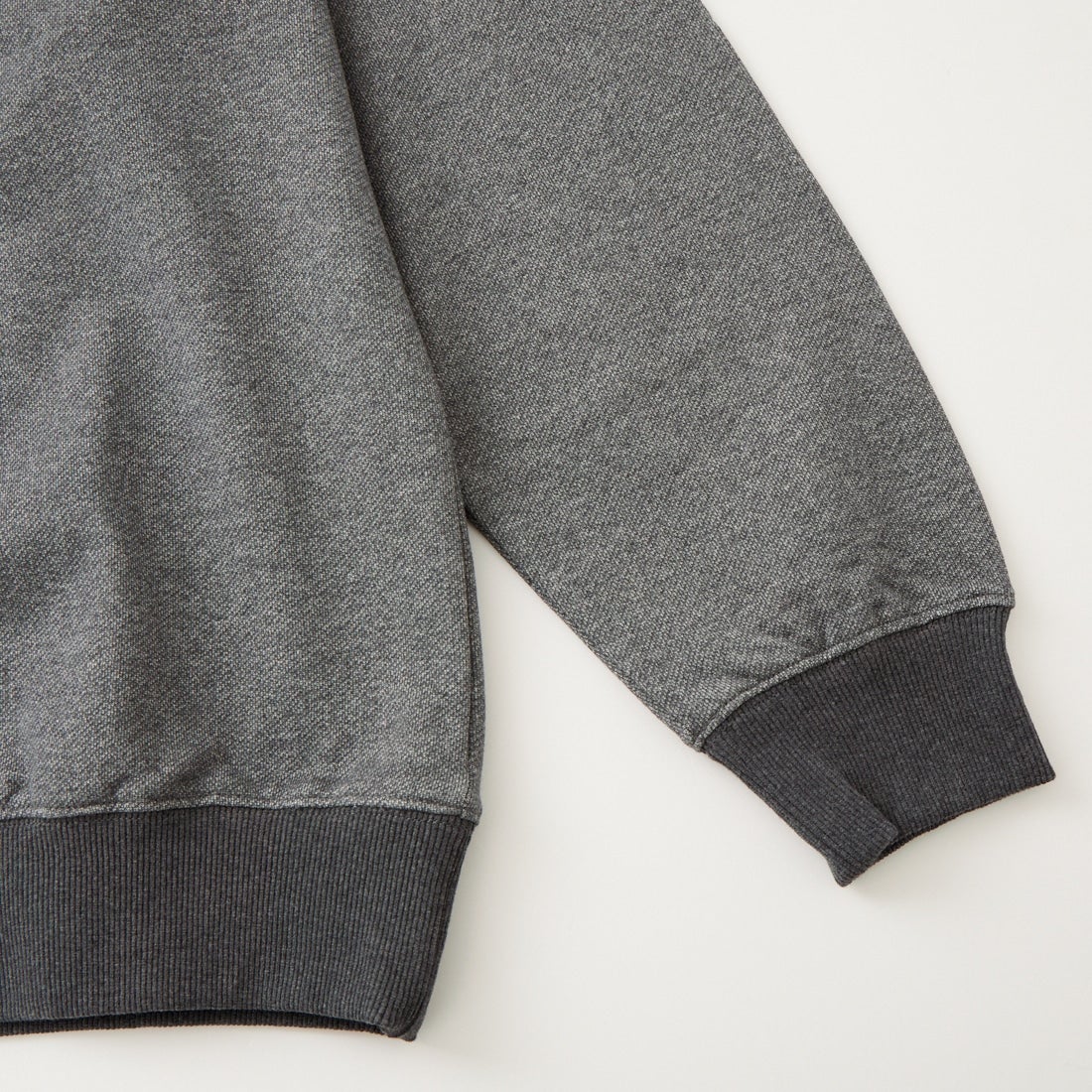 JEANSFACTORY × NANGA [ジーンズファクトリー × ナンガ] 別注 ヒストリーロゴ ネブクロ刺繍スウェット [NW2606-JF] CHARCOAL