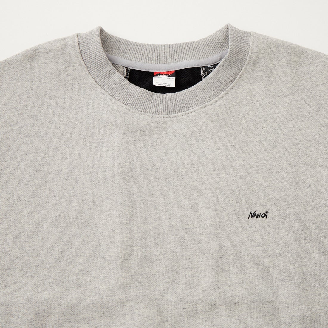 JEANSFACTORY × NANGA [ジーンズファクトリー × ナンガ] 別注 バーティカルロゴスウェット [NW2607-JF] GRAY