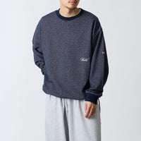 NAVY&&モデル身長：168cm 着用サイズ：L&&