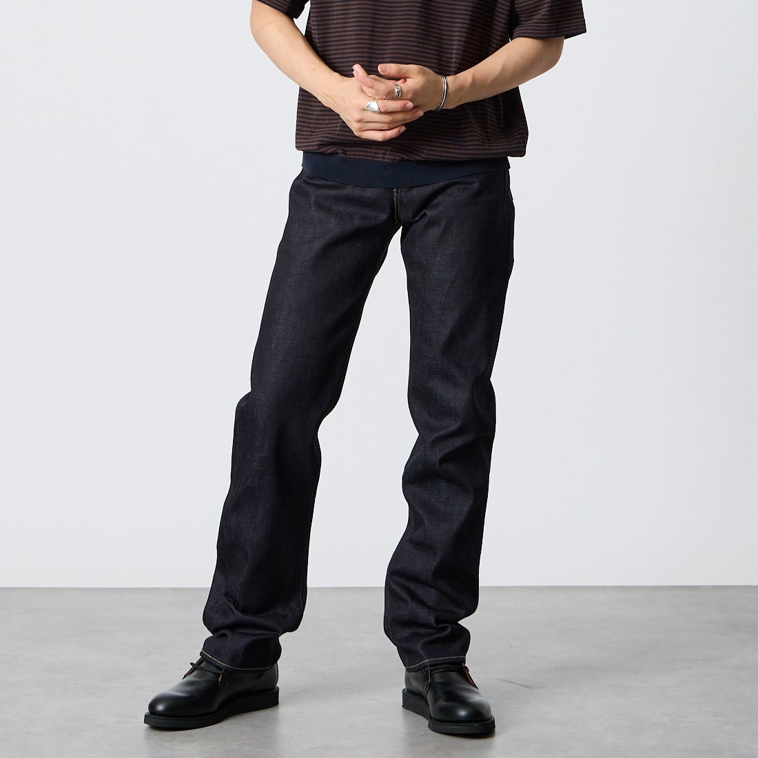 ID&&モデル身長：177cm 着用サイズ：28&&