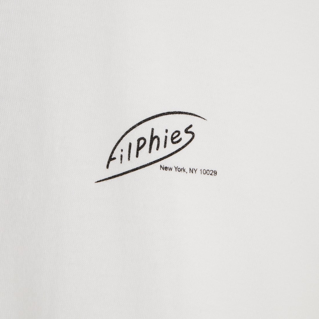 Filphies [フィルフィーズ] ショートスリーブプリントTシャツ [FP262HS00010] 01 WHITE