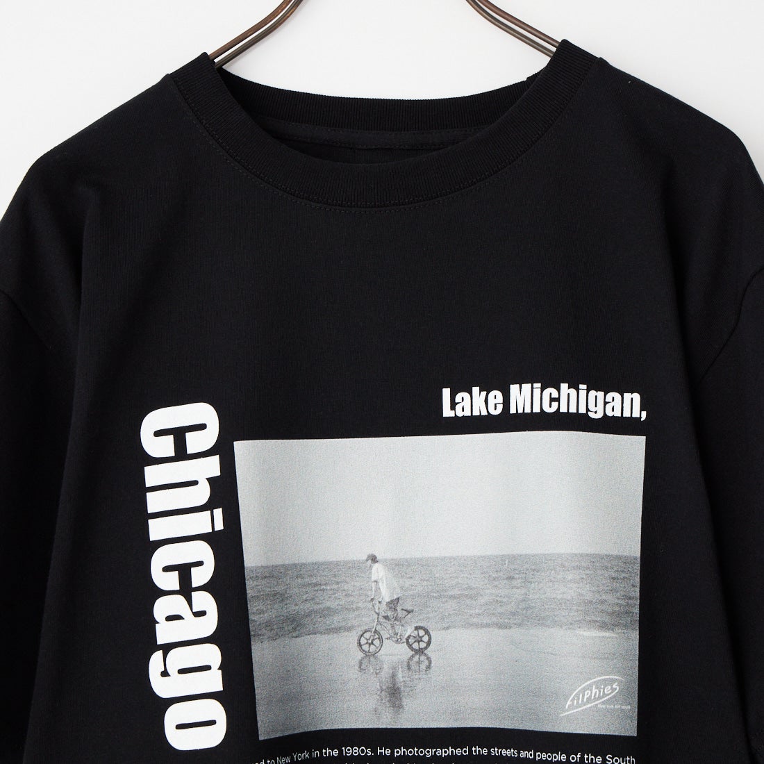 Filphies [フィルフィーズ] ショートスリーブプリントTシャツ [FP262HS00020] 09 BLACK