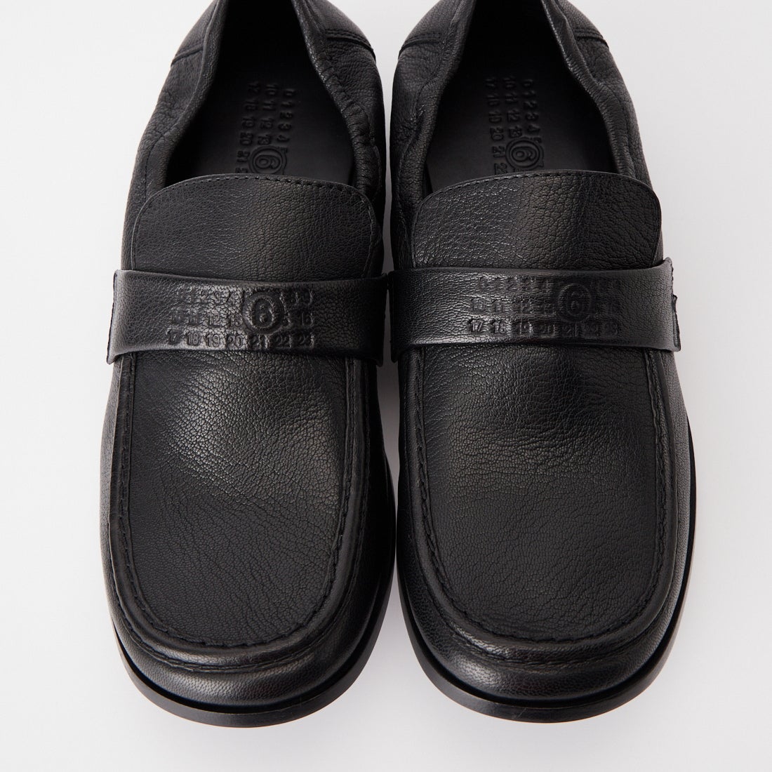 MM6 Maison Margiela [エムエムシックス メゾン マルジェラ] スイングトゥ レザーローファー [S66WR0034-P7810] T8013