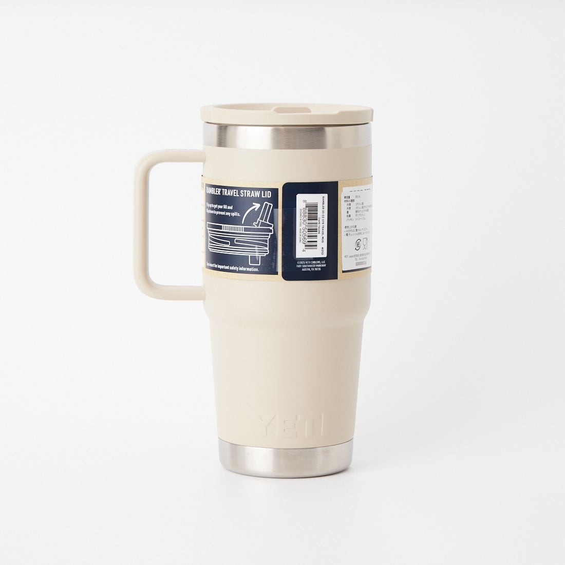 YETI [イエティ] ランブラー 20ozトラベルストローマグ [TRAVEL-STRAW-MUG] ｹｰﾌﾟ