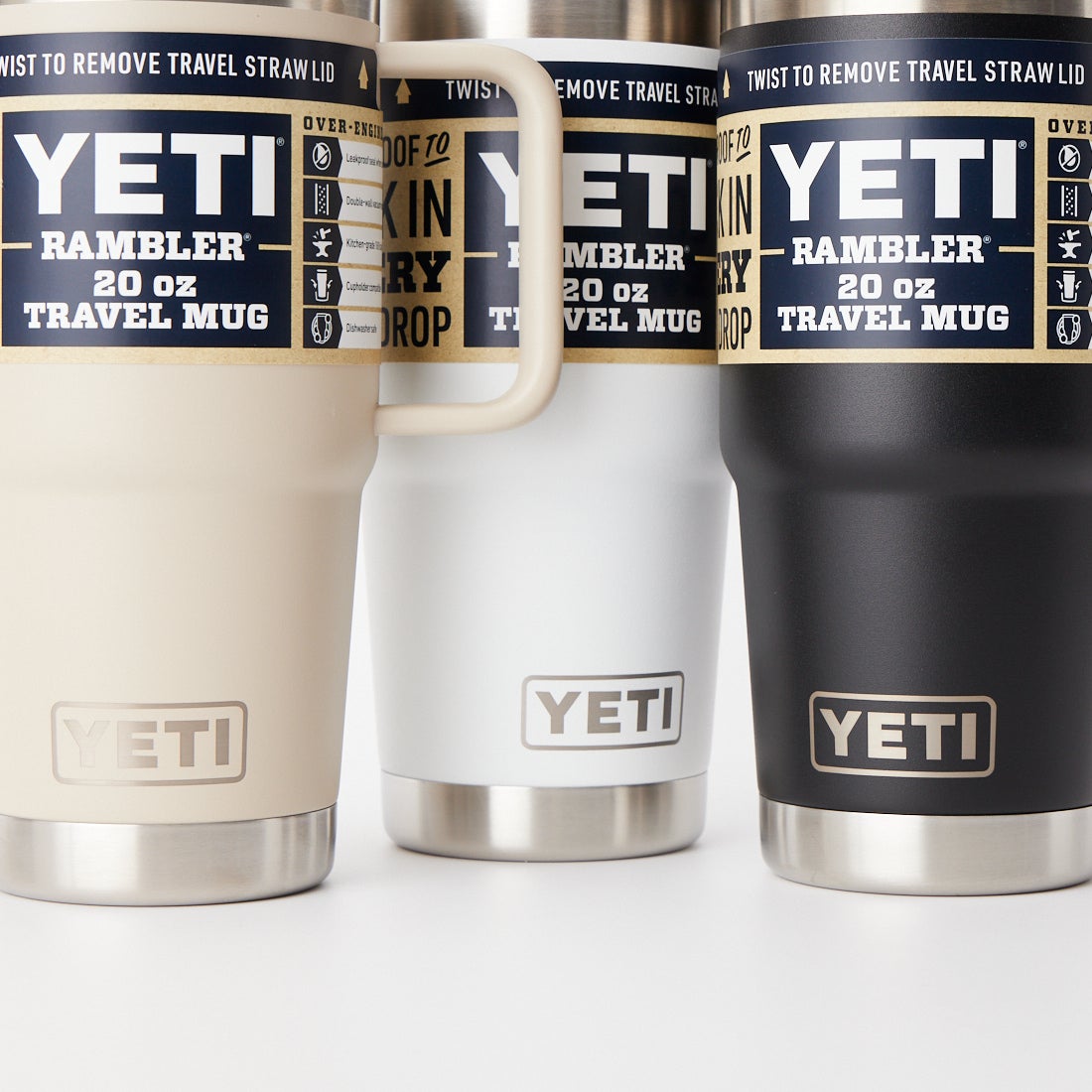 YETI [イエティ] ランブラー 20ozトラベルストローマグ [TRAVEL-STRAW