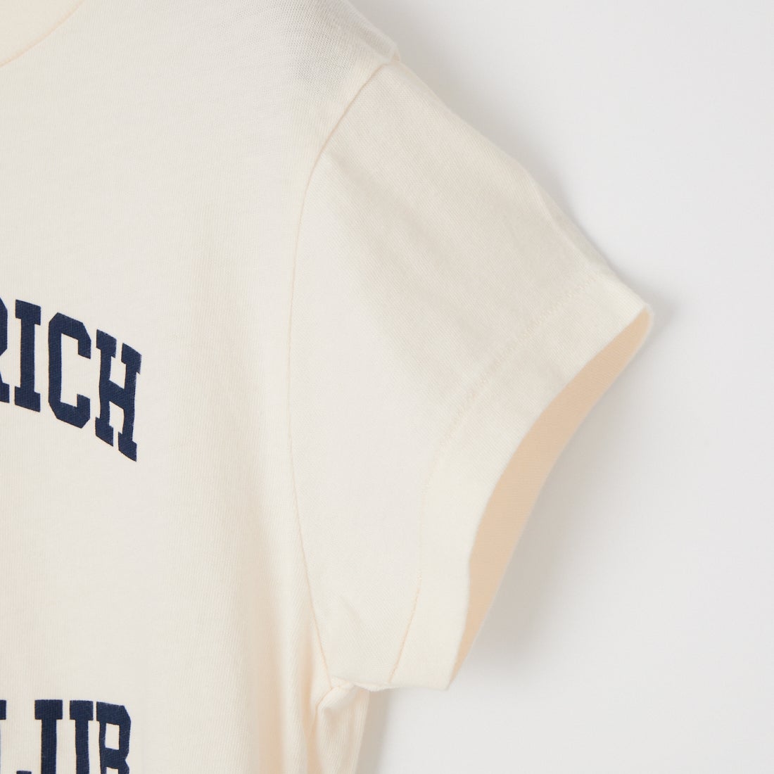 Sporty&Rich [スポーティアンドリッチ] バーシティ クレストエッセンシャルTシャツ [SR02TO1117-6218] ECR NVY
