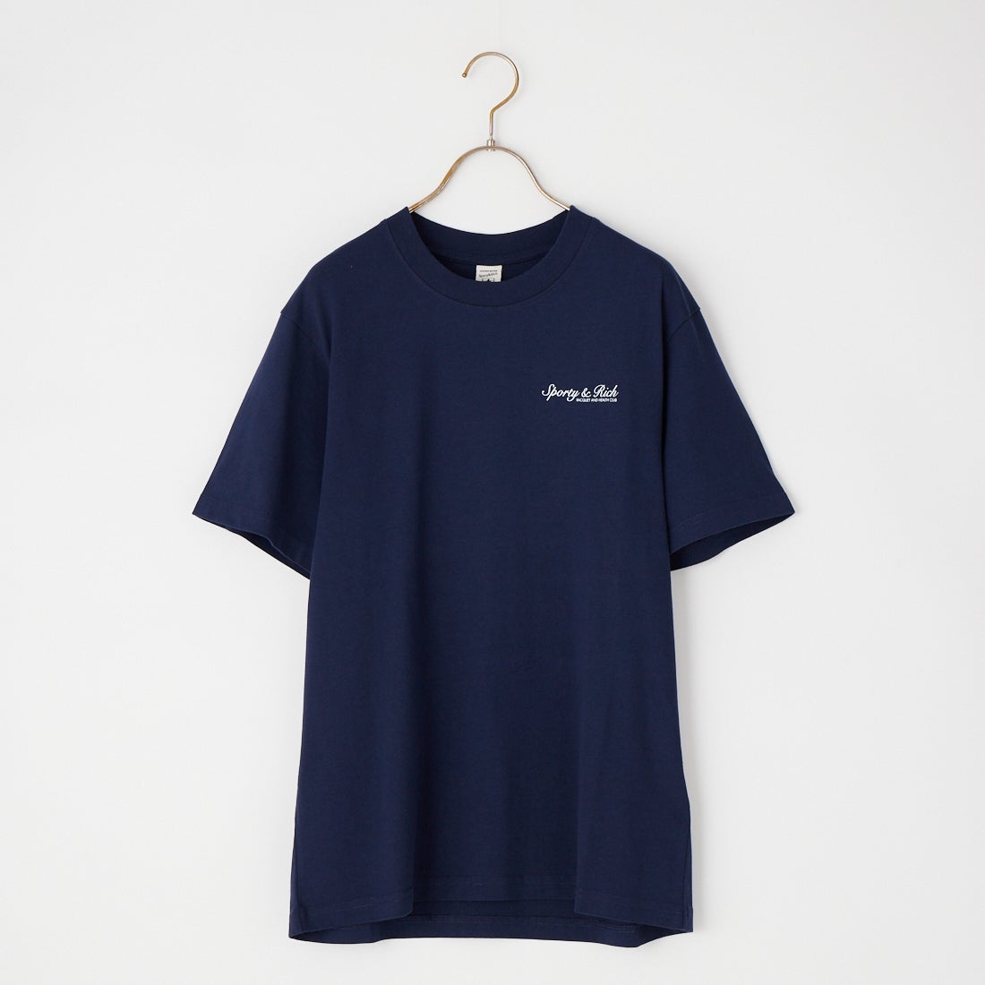 Sporty&Rich [スポーティアンドリッチ] シラキュース NYロゴTシャツ [SR04TO1197-5325] D.NVY WHT