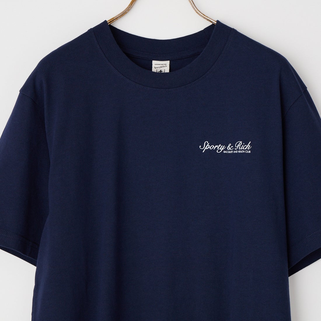 Sporty&Rich [スポーティアンドリッチ] シラキュース NYロゴTシャツ [SR04TO1197-5325] D.NVY WHT