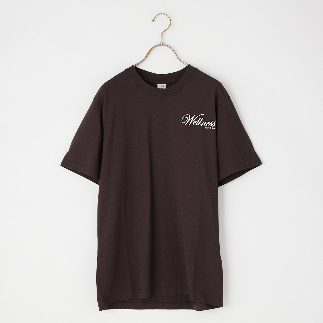 Sporty&Rich [スポーティアンドリッチ] ソーホー ロゴTシャツ [SR05TO1197-11083] CIOCO WHT