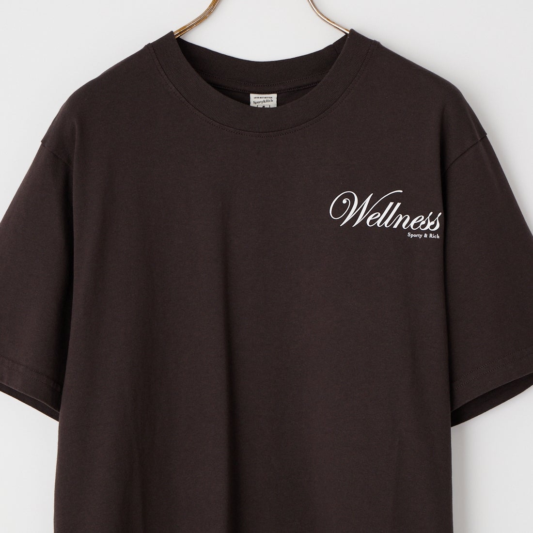 Sporty&Rich [スポーティアンドリッチ] ソーホー ロゴTシャツ [SR05TO1197-11083] CIOCO WHT