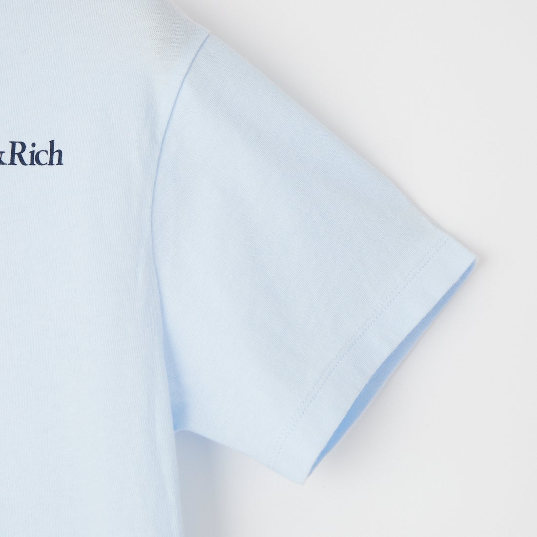 Sporty&Rich [スポーティアンドリッチ] PLAY TENNIS キッズTシャツ [SR06TO0487-5300] CIEL D.NVY