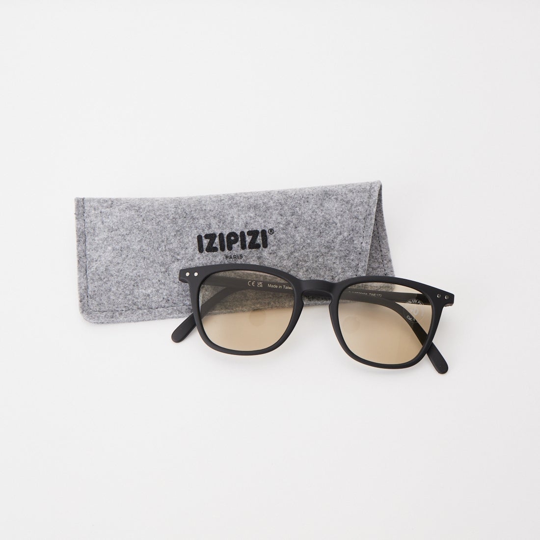 IZIPIZI [イジピジ] #E SUN LCサングラス [SUN-LC-E-BK-BR] BLACK