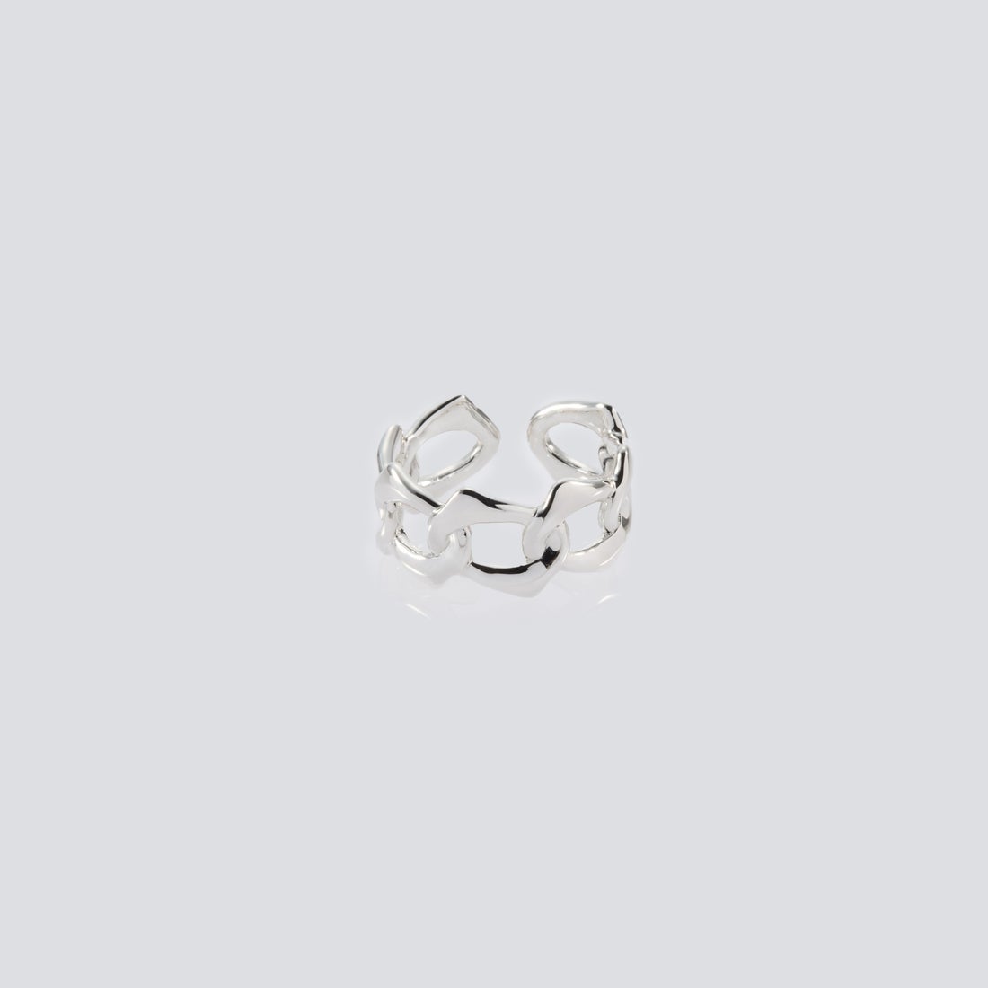 XOLO JEWELRY [ショロジュエリー] エッジチェーンリング [XOR108] SILVER