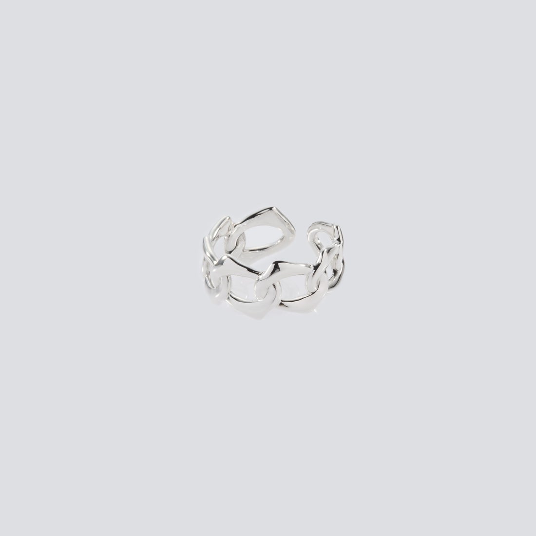 XOLO JEWELRY [ショロジュエリー] エッジチェーンリング [XOR108] SILVER