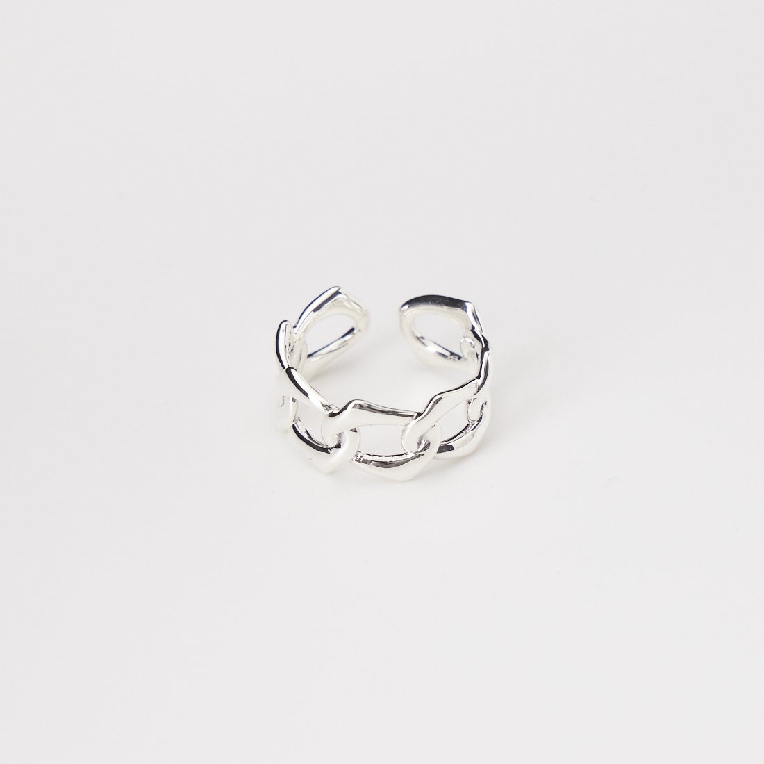 XOLO JEWELRY [ショロジュエリー] エッジチェーンリング [XOR108] SILVER