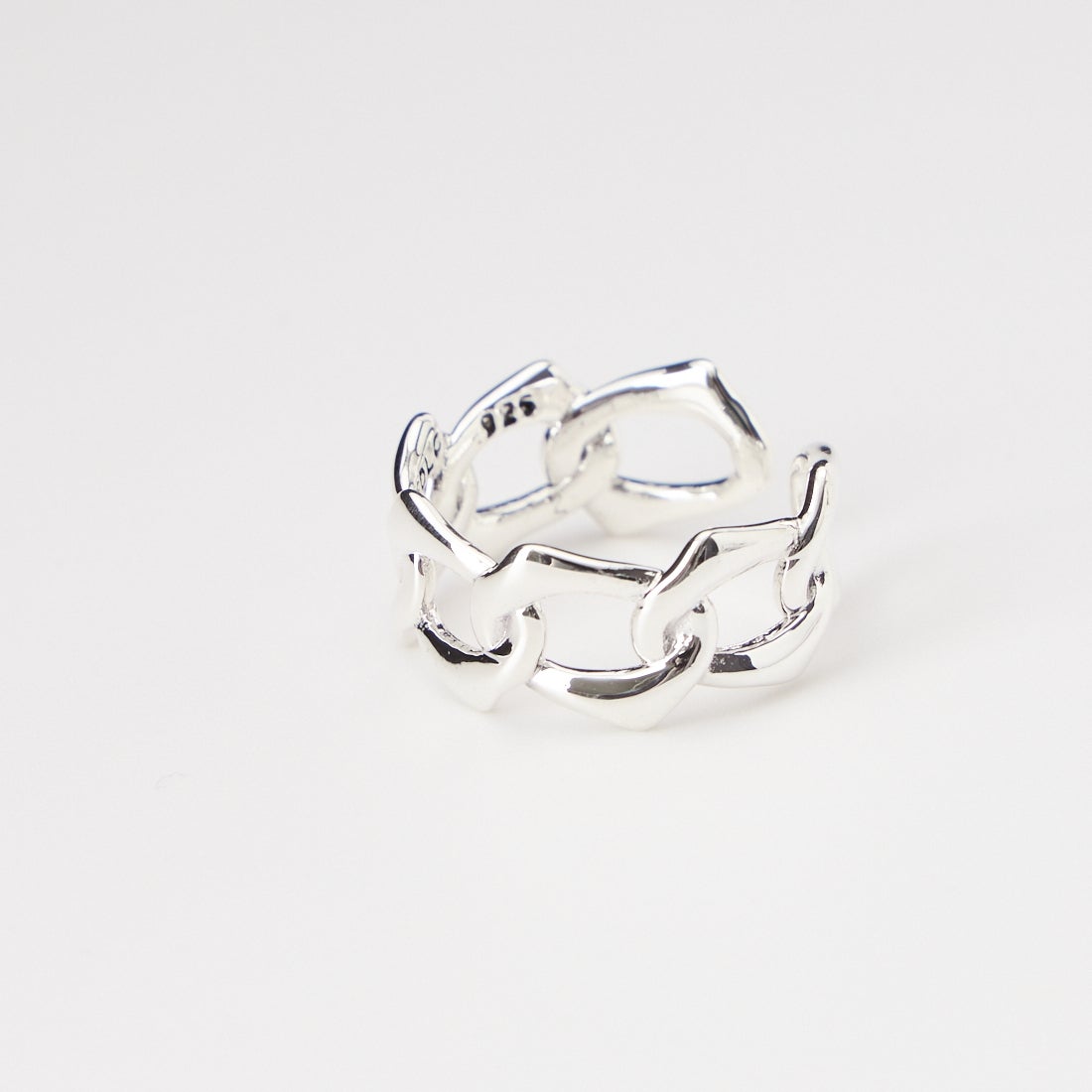XOLO JEWELRY [ショロジュエリー] エッジチェーンリング [XOR108] SILVER