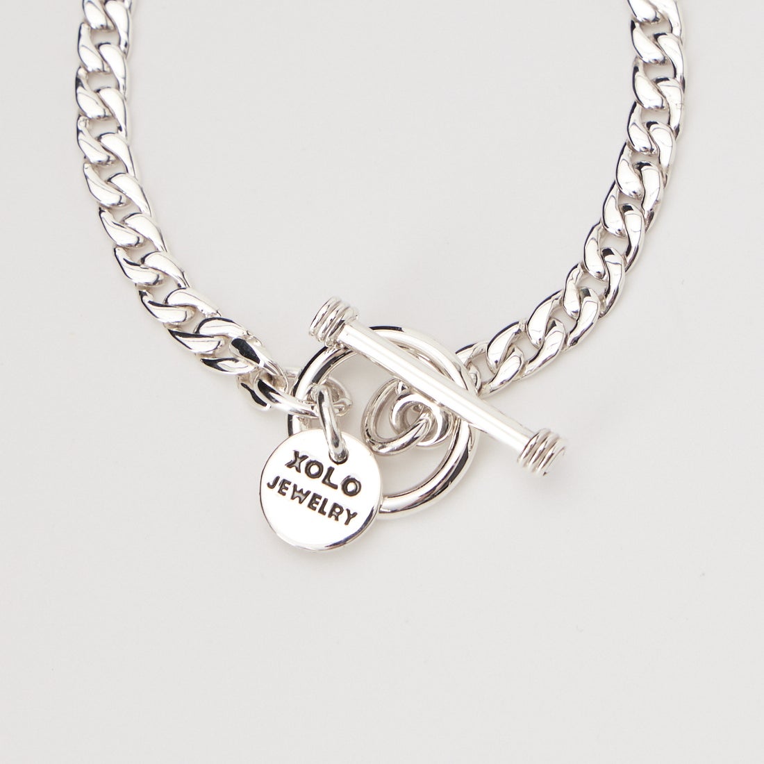 XOLO JEWELRY [ショロジュエリー] ベーシックリンクブレスレット [XOB088-19] SILVER