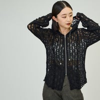 09 BLACK&&モデル身長：150cm 着用サイズ：F&&