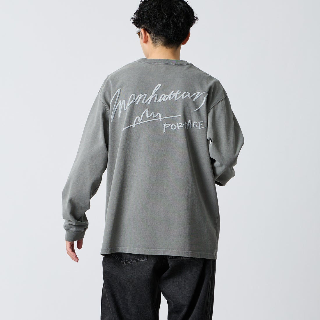 GRAY&&モデル身長：168cm 着用サイズ：L&&