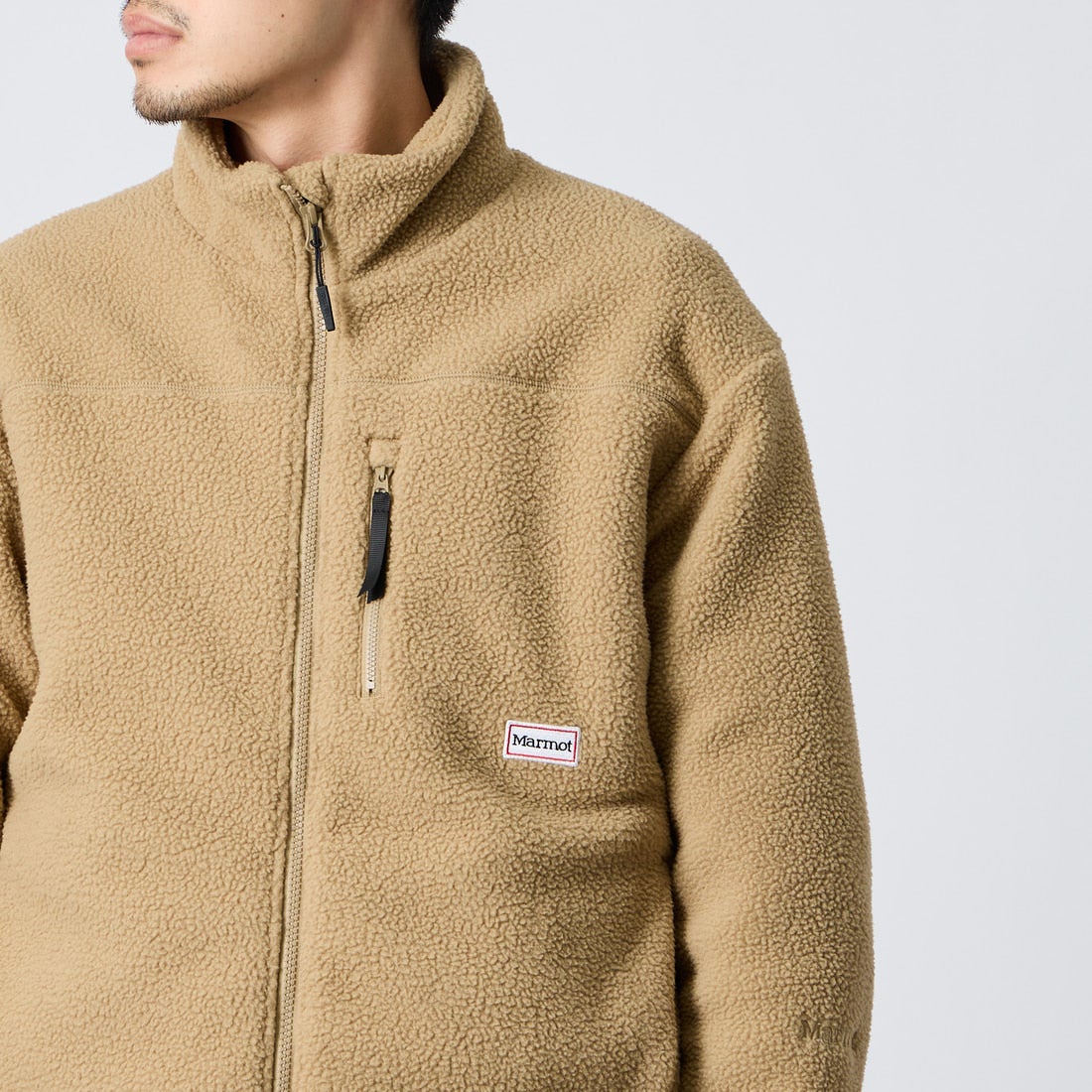 Marmot [マーモット] 別注 ATT ボアフリースジャケット [MTFW26UFL330IN-JF] BEIGE