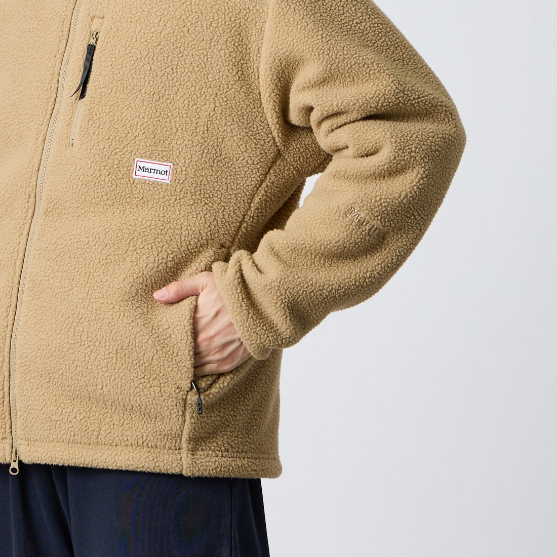 Marmot [マーモット] 別注 ATT ボアフリースジャケット [MTFW26UFL330IN-JF] BEIGE