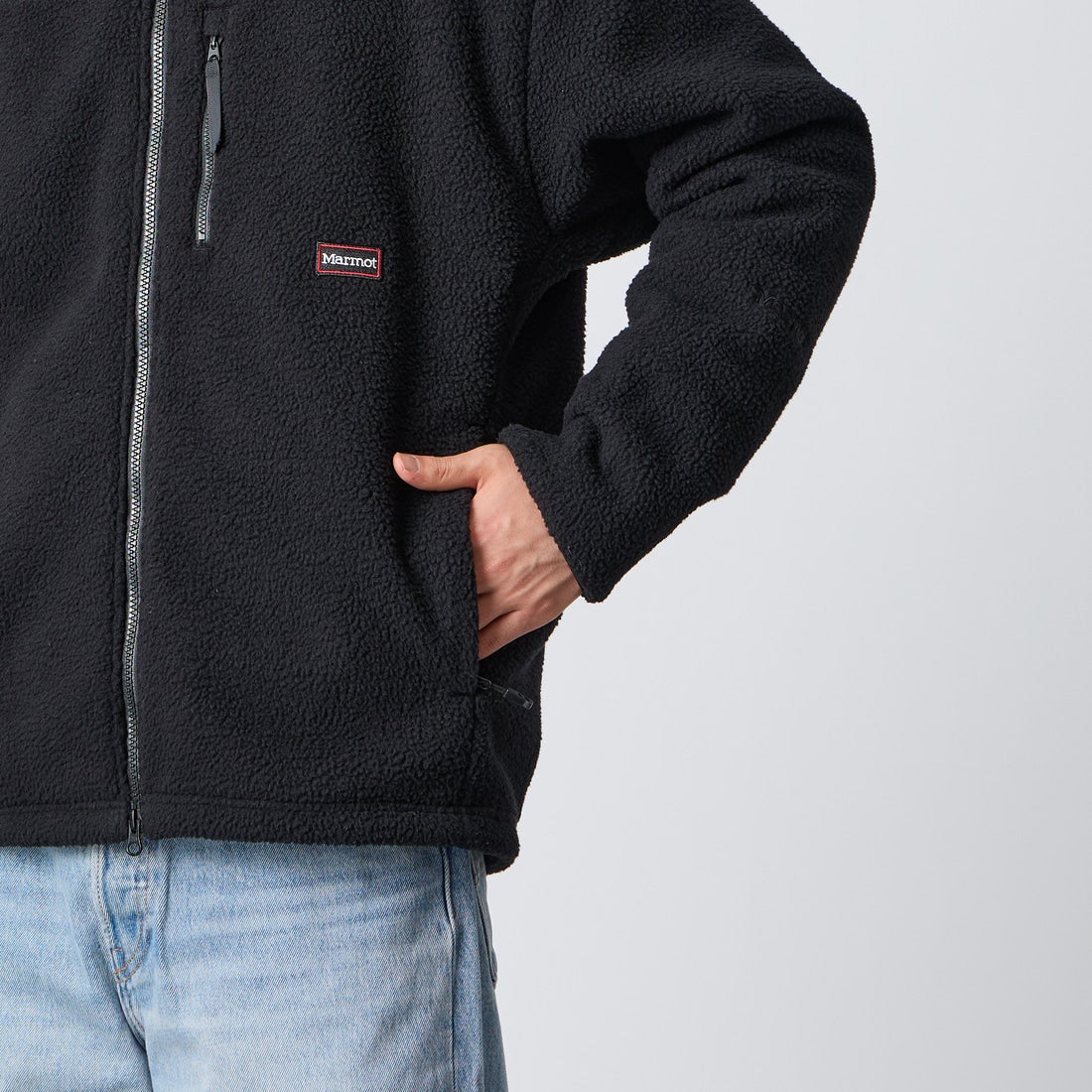 Marmot [マーモット] 別注 ATT ボアフリースジャケット [MTFW26UFL330IN-JF] BLACK