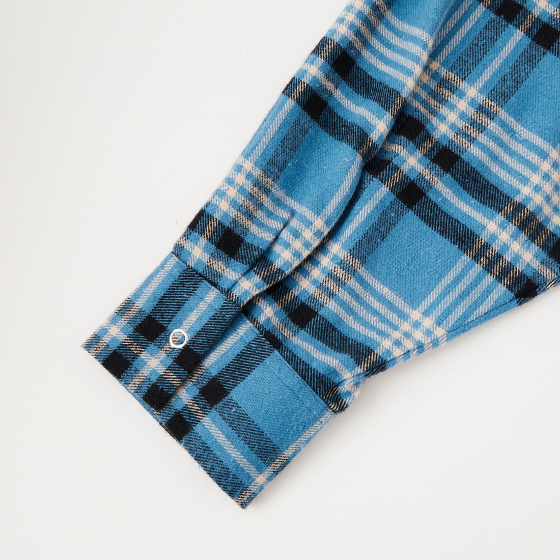 UNIVERSAL OVERALL [ユニバーサルオーバーオール] 別注 ショート丈 ビッグポケットシャツ [U2632158IN-JF] BLUE