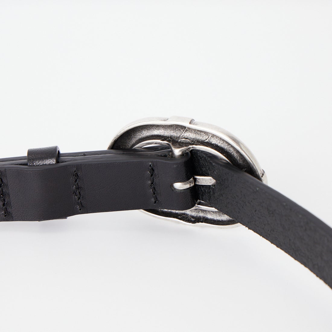 LEFIJE [レフィエ] Cow レザーベルト [M5328A] 01 BLACK