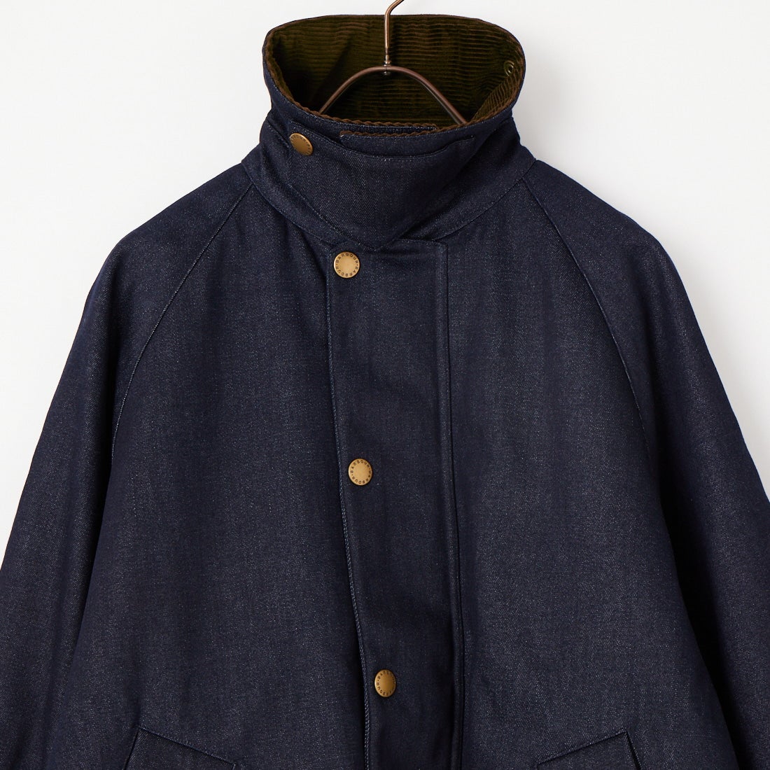 Barbour [バブアー] 別注 TRANSPORT 中綿入りトランスポートデニムジャケット [262MCAS246-JF] BLUE