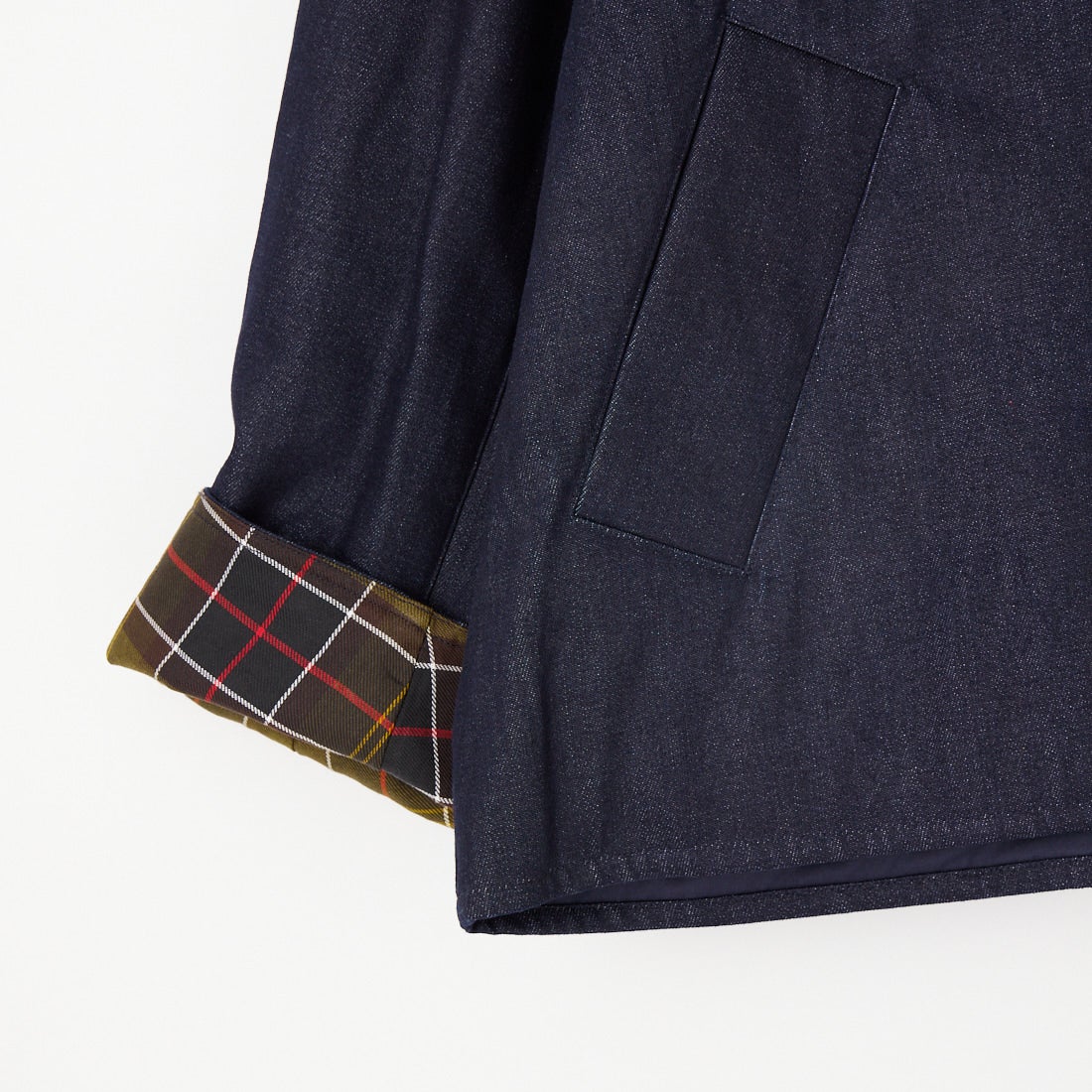 Barbour [バブアー] 別注 TRANSPORT 中綿入りトランスポートデニムジャケット [262MCAS246-JF] BLUE