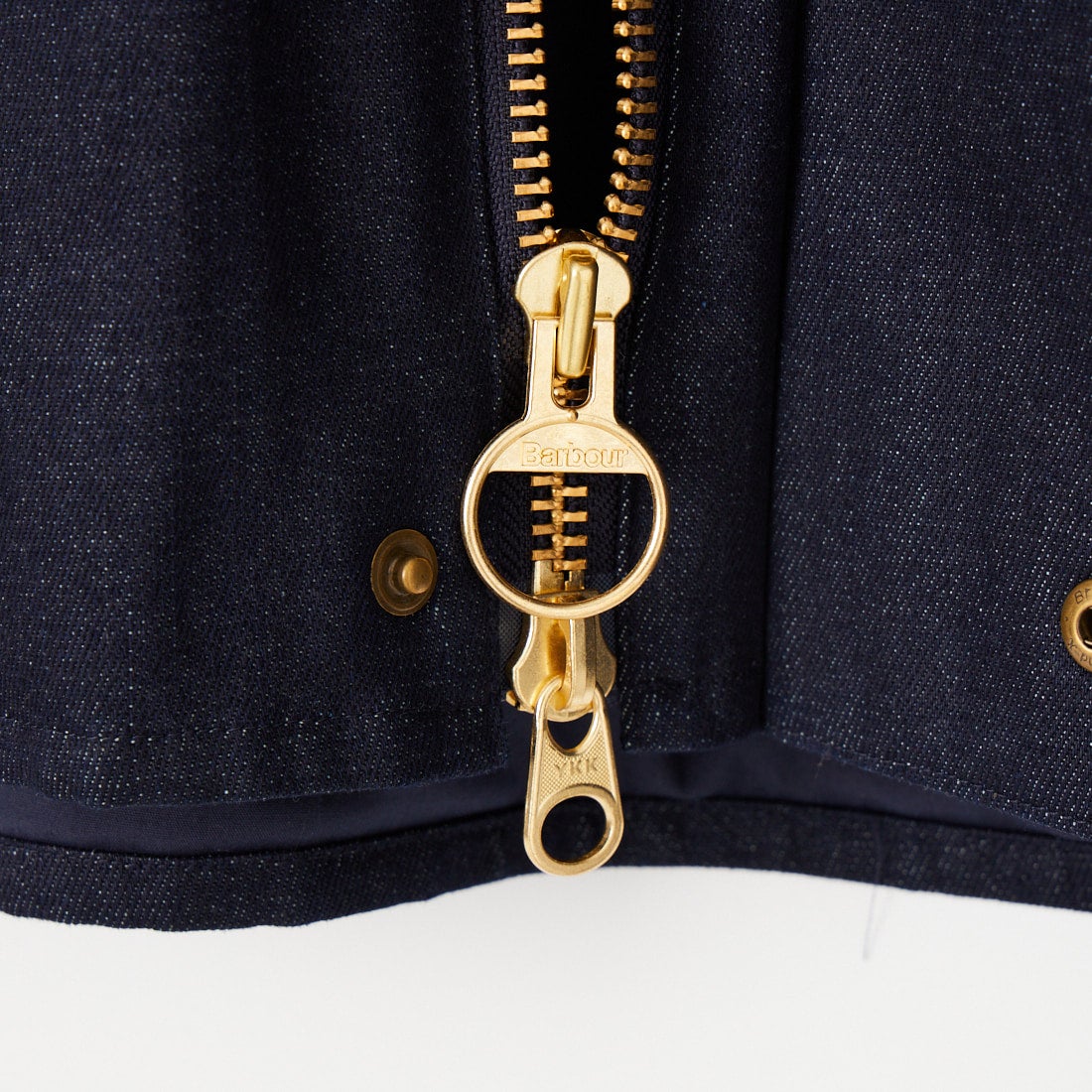 Barbour [バブアー] 別注 TRANSPORT 中綿入りトランスポートデニムジャケット [262MCAS246-JF] BLUE