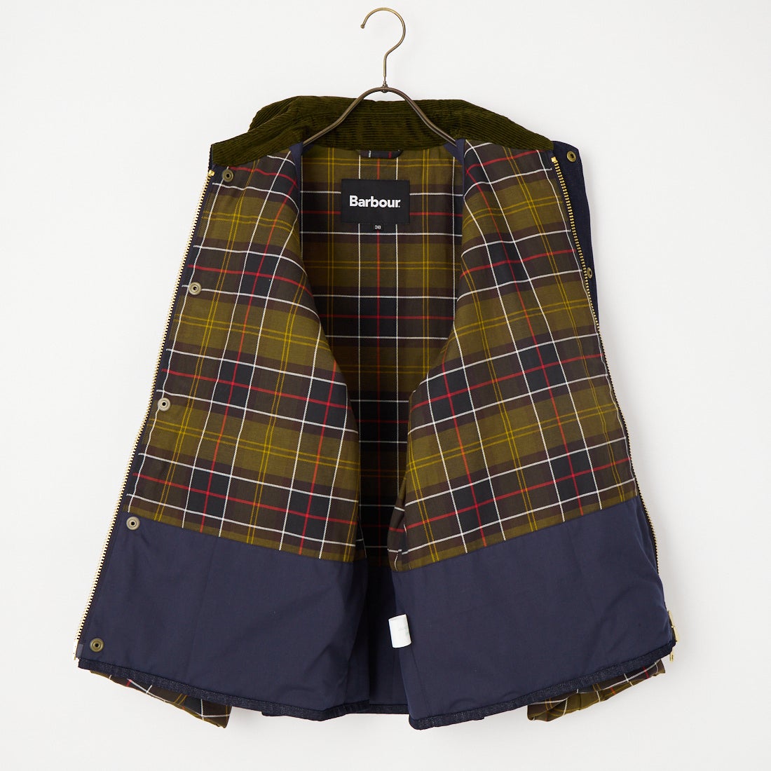 Barbour [バブアー] 別注 TRANSPORT 中綿入りトランスポートデニムジャケット [262MCAS246-JF] BLUE