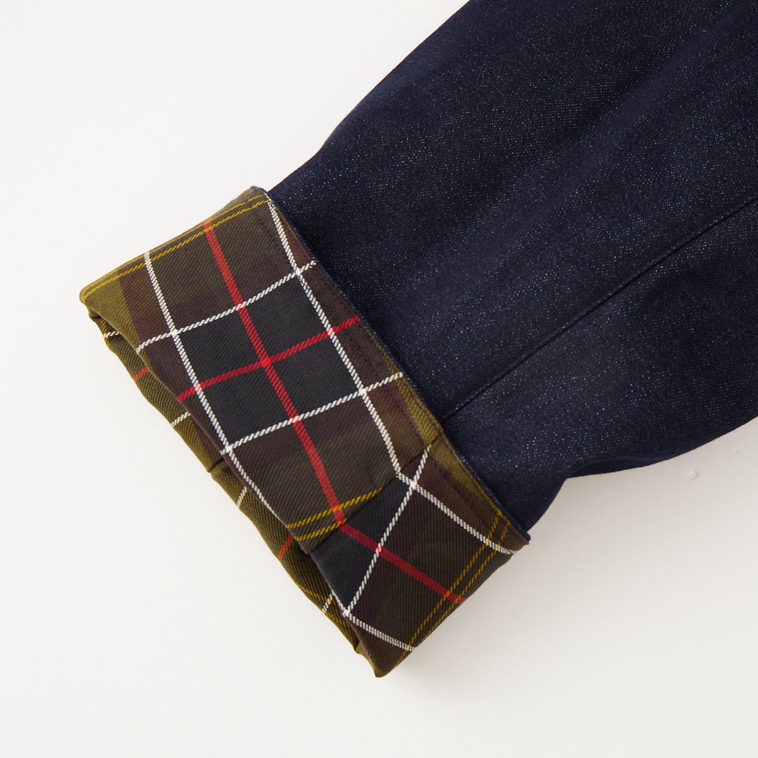 Barbour [バブアー] 別注 TRANSPORT 中綿入りトランスポートデニムジャケット [262MCAS246-JF] BLUE