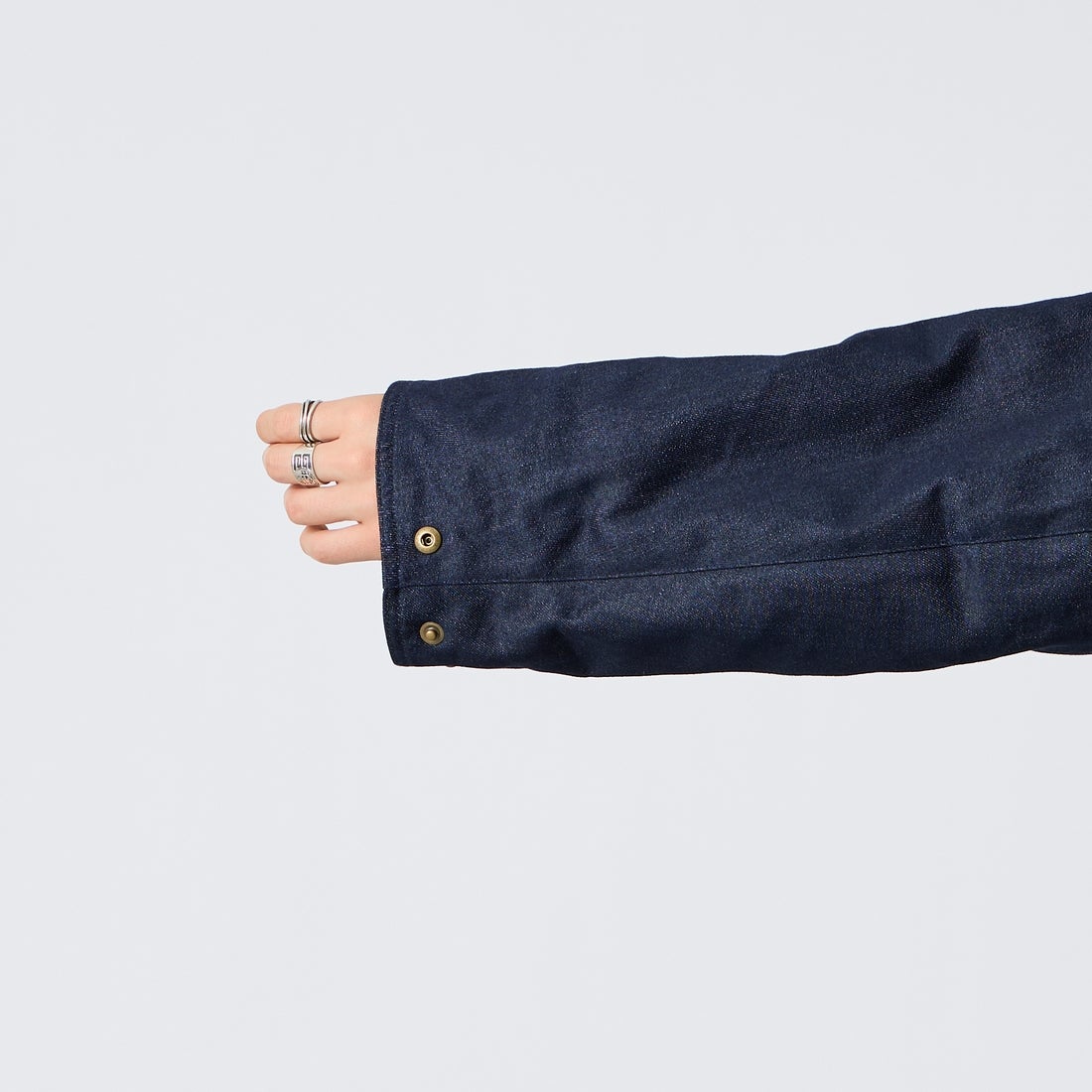 Barbour [バブアー] 別注 TRANSPORT 中綿入りトランスポートデニムジャケット [262MCAS246-JF] BLUE