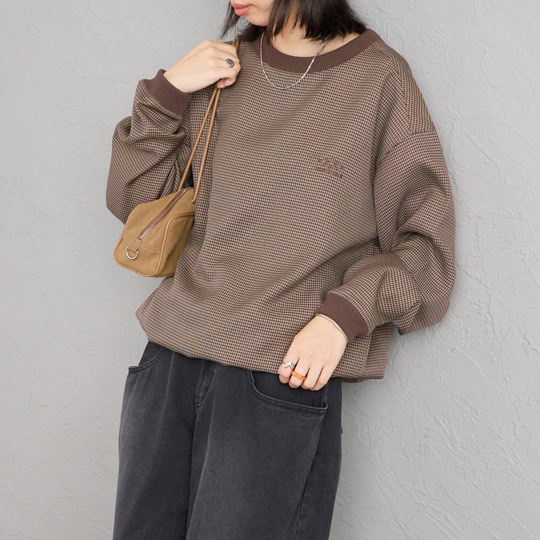 GUN CLUB C&&モデル身長：162cm 着用サイズ：S&&