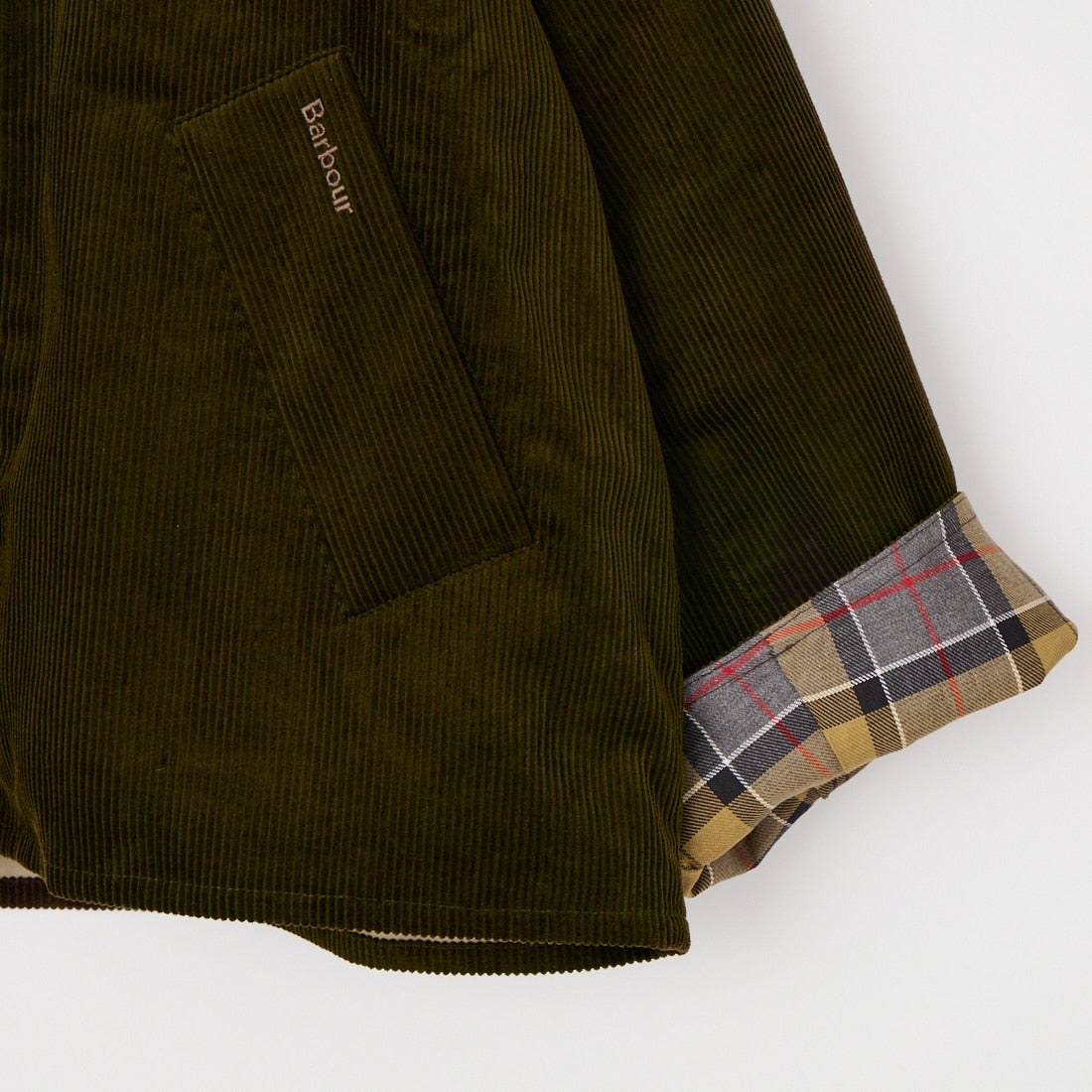 Barbour [バブアー] 別注 TRANSPORT トランスポートコーデュロイジャケット [262MCAS247-JF] BROWN